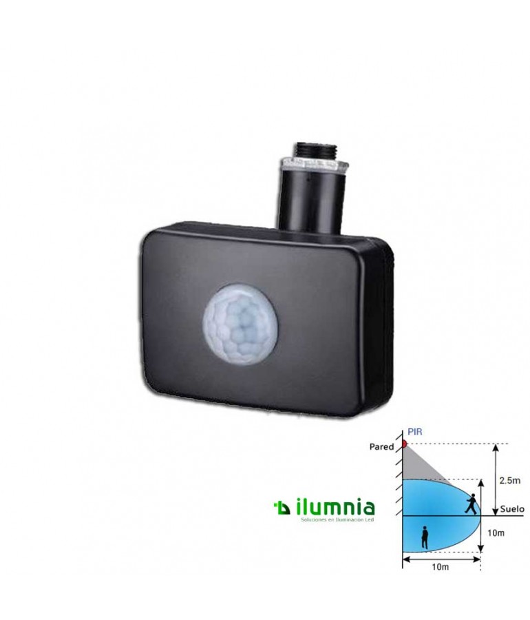 Focos Lamparas Luz LED Sensor de Movimiento Presencia