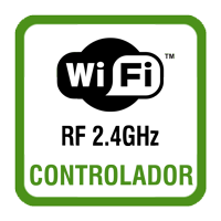 Interruptor WiFi Regulador 0/1-10V 2 Canales Compatible con Mando RF y  Pulsador PC